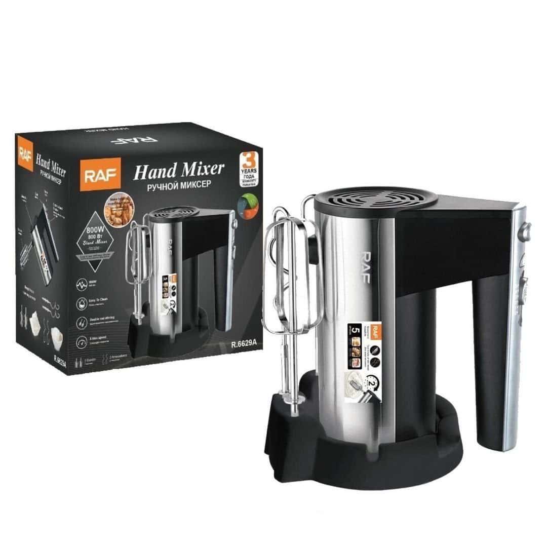 Миксер ручной RAF R-6629 800W