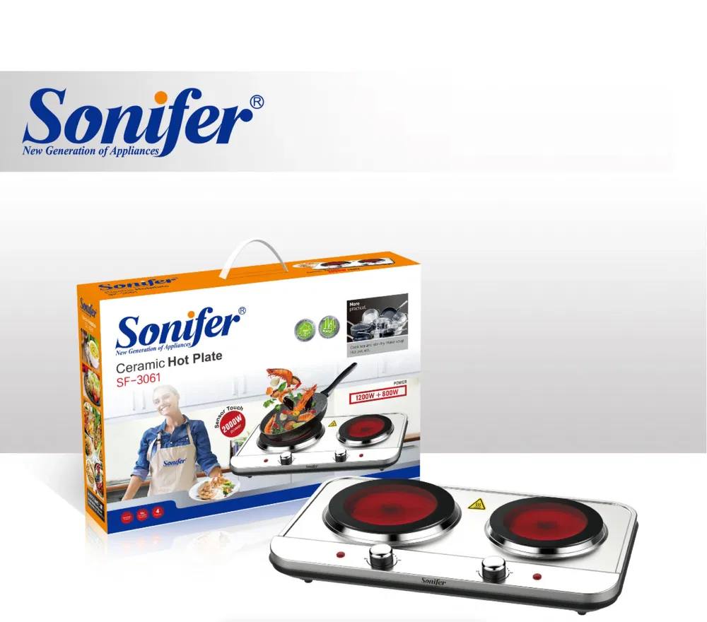 Две конфорки сразу — плита Sonifer SF-3061