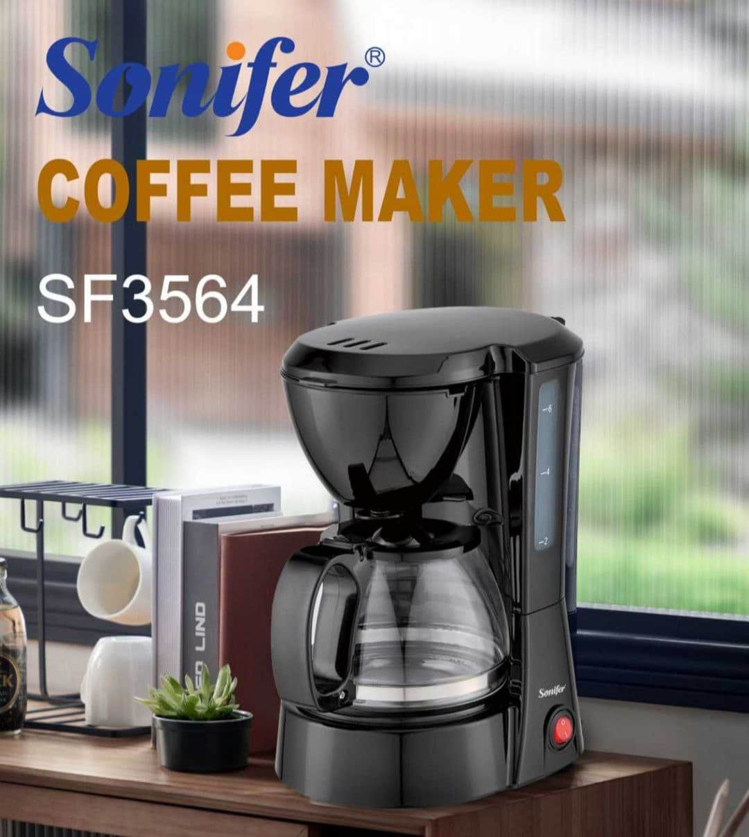 Кофеварка Sonifer SF-3564 на 0.75 литра
