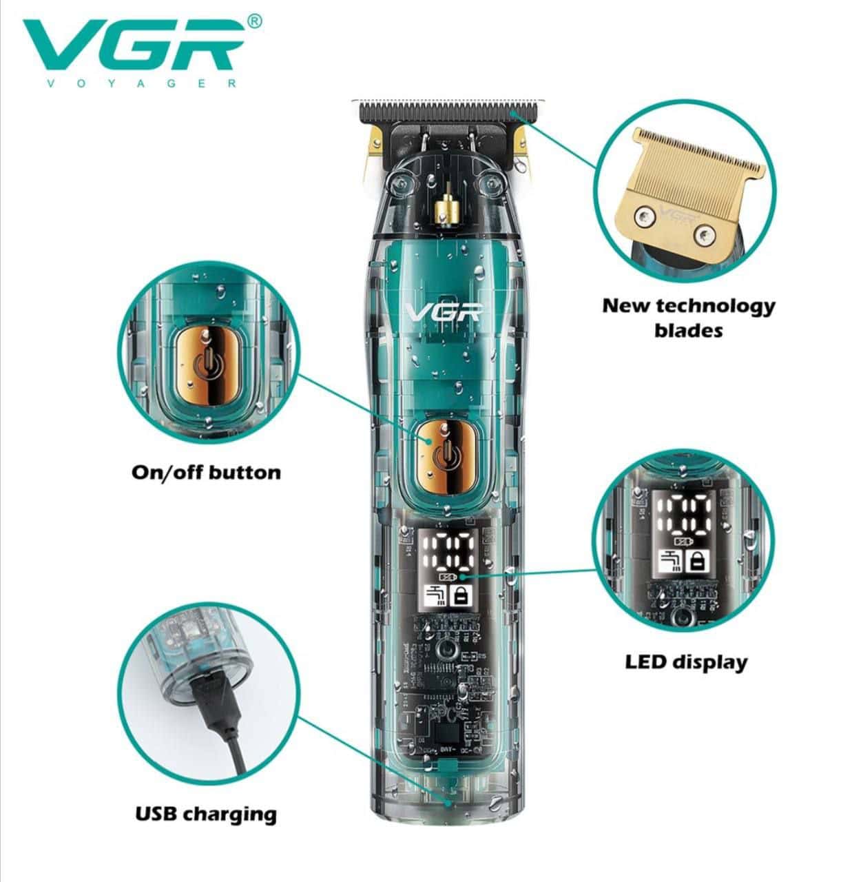 Триммер VGR V-961 Voyager для стрижки