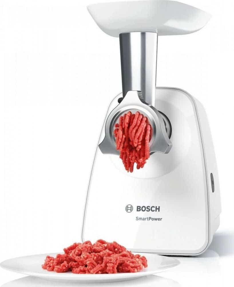 BOSCH MFW2520W: мясорубка с насадкой кеббе