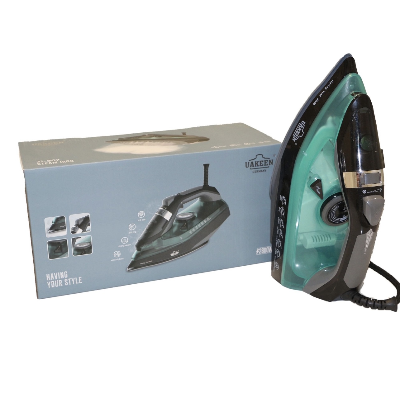 Паровой утюг UAKEEN ZL-807 2400 Вт