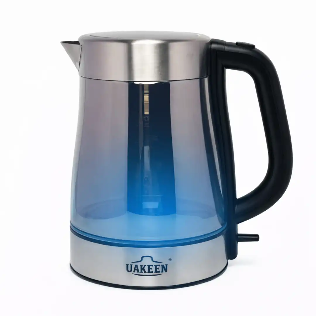 Электрочайник UAKEEN ZL-007 2200 Вт 2.2 л стекло металл