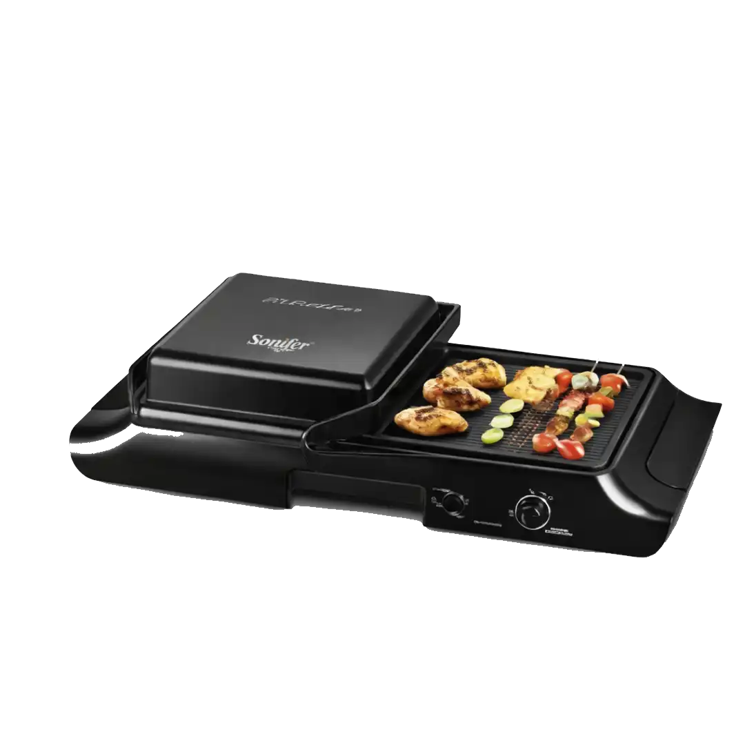 Электрический гриль Sonifer SF-6131 2000 Вт бездымный