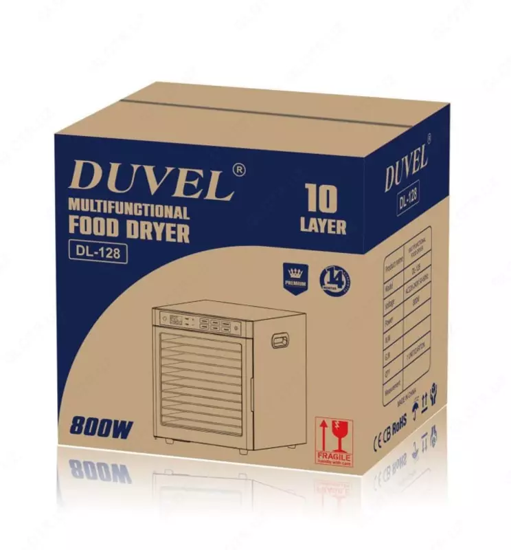 Сушилка для фруктов DUVEL DL-128