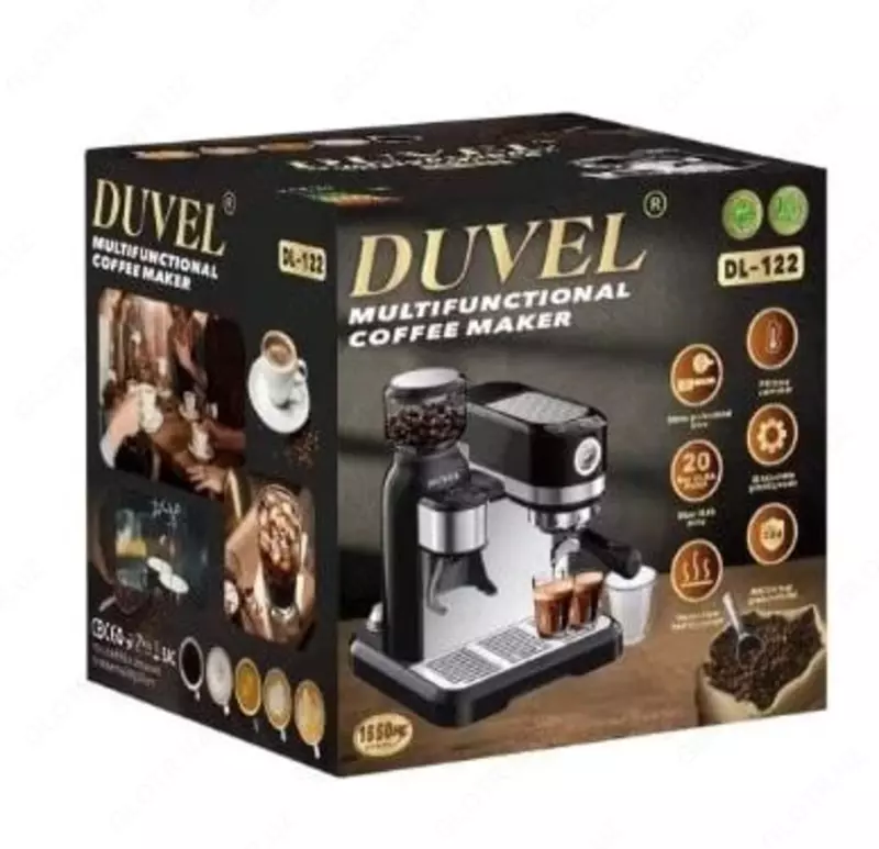 Кофемашина DUVEL DL-122 для настоящих ценителей кофе